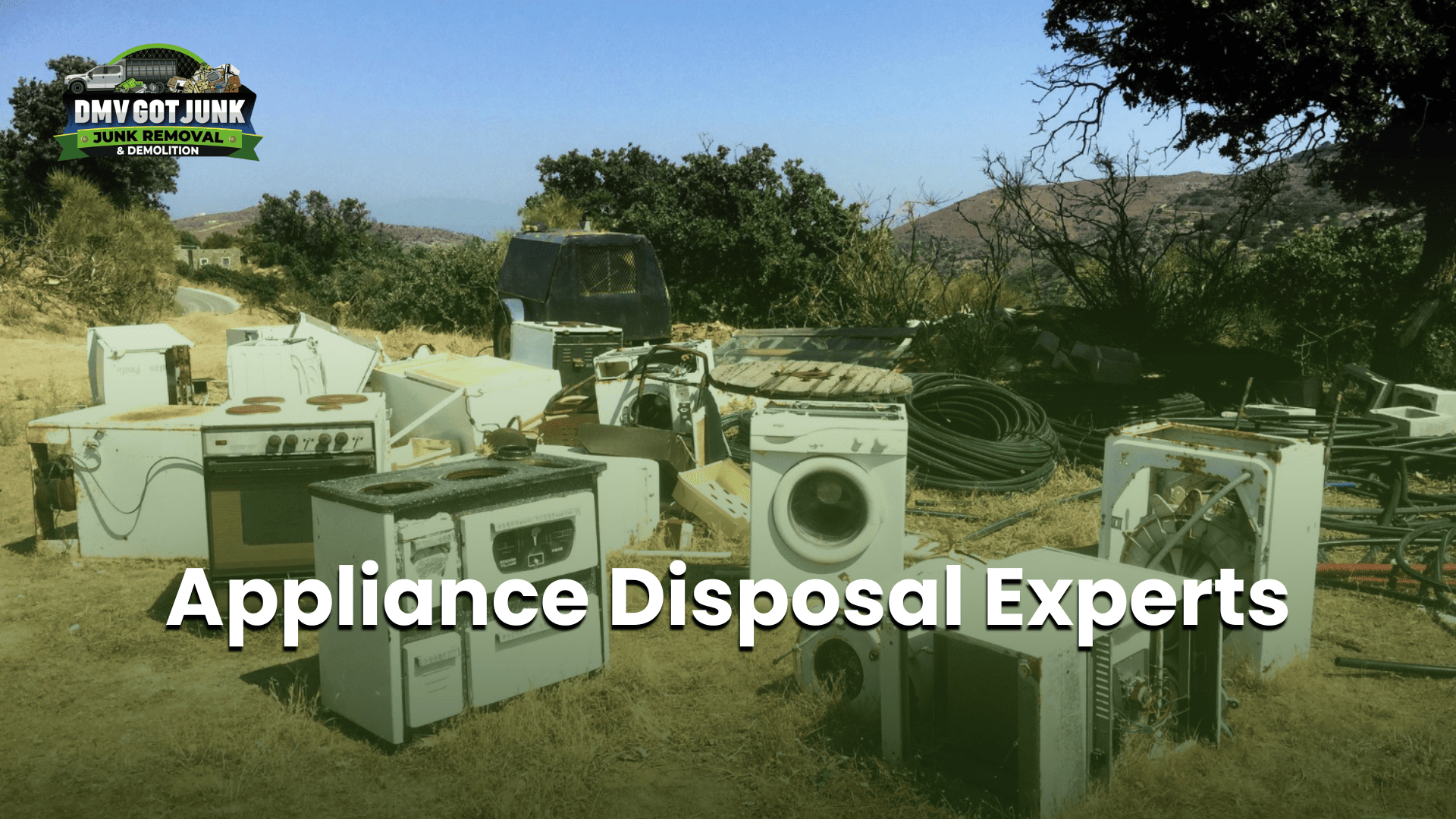 Silver Spring Appliance Disposal Experts in MD