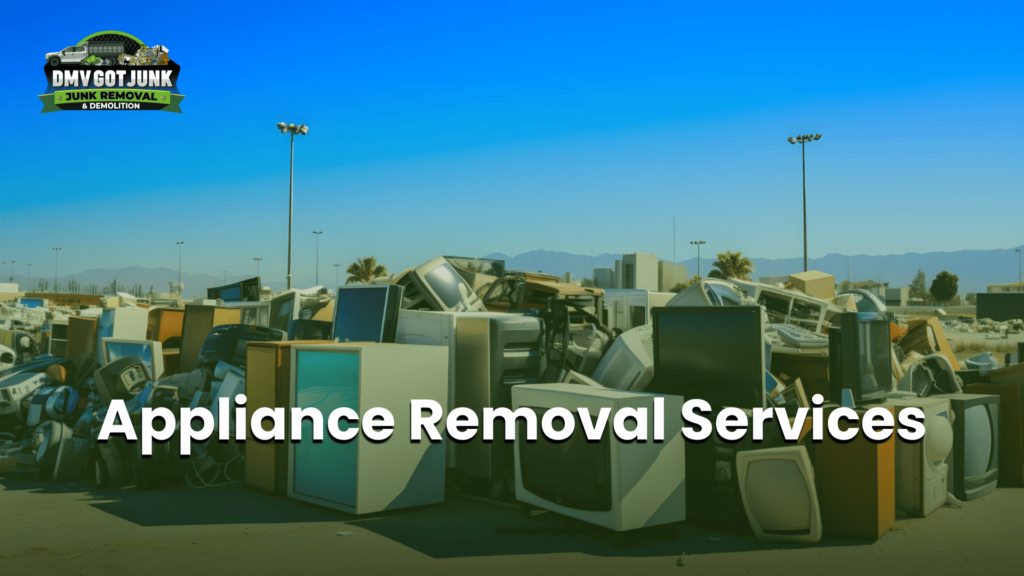 Affordable Appliance Removal Service
