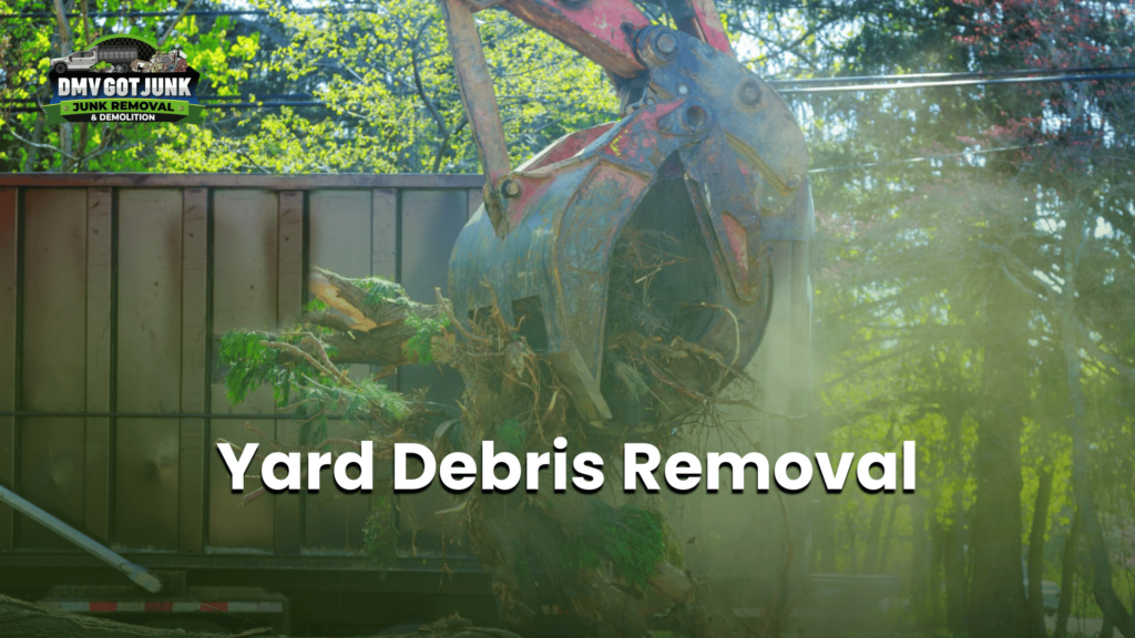 Yard debris removal