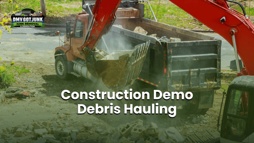 Construction Demo Debris Hauling