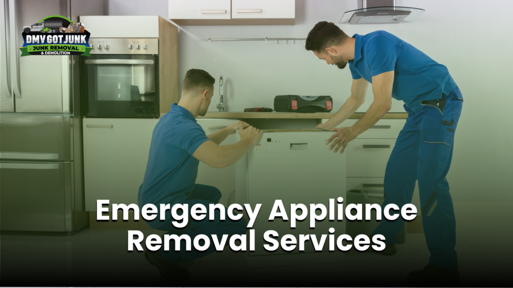 Emergency Appliance Removal Services