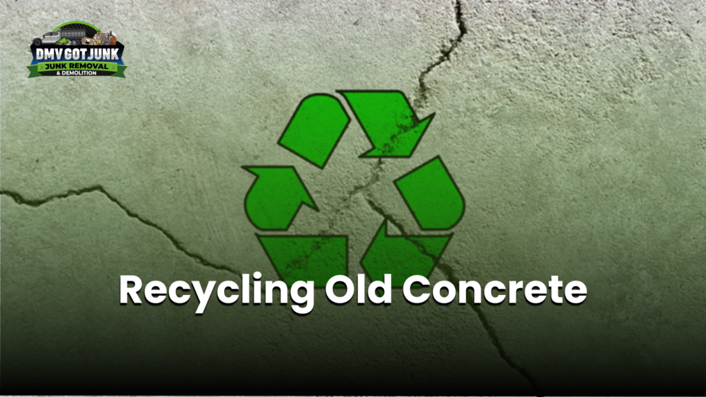 recycling old concrete