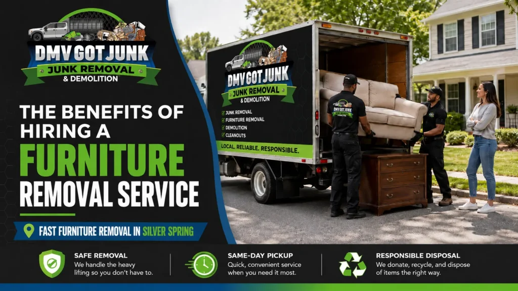 The Benefits of Hiring a Furniture Removal Service