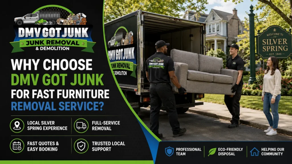 Why Choose DMV Got Junk for Fast Furniture Removal Service